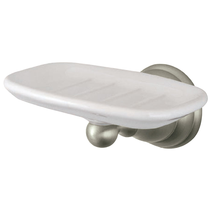 Kingston Brass BA5565SN Royale Wall-Mount Soap Dish, Brushed Nickel