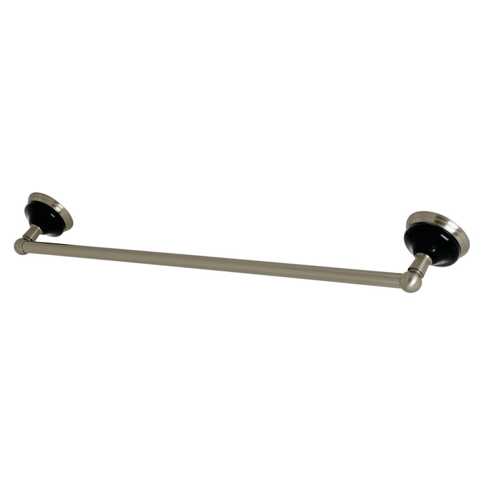 Kingston Brass BA9111BN Water Onyx 24 in. Towel Bar, Brushed Nickel