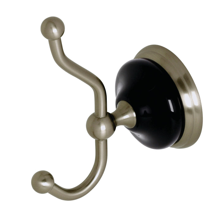 Kingston Brass BA9117BN Water Onyx Robe Hook, Brushed Nickel