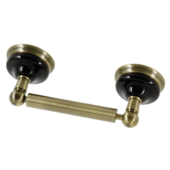 Kingston Brass BA9118AB Water Onyx Toilet Paper Holder, Antique Brass