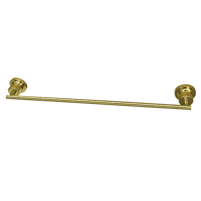 Kingston Brass BAH8211PB Concord 24-Inch Single Towel Bar, Polished Brass