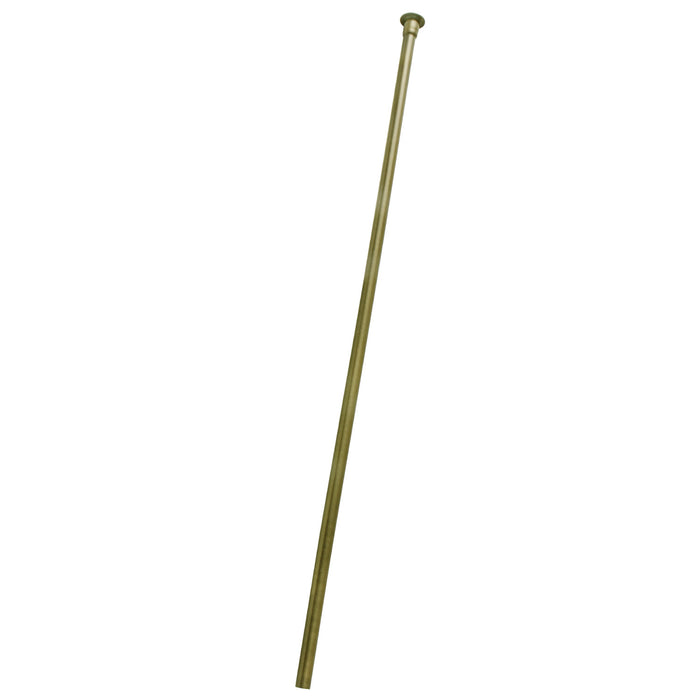 Kingston Brass CF38303 Complement 30" x 3/8" Diameter Flat Closet Supply Line, Antique Brass