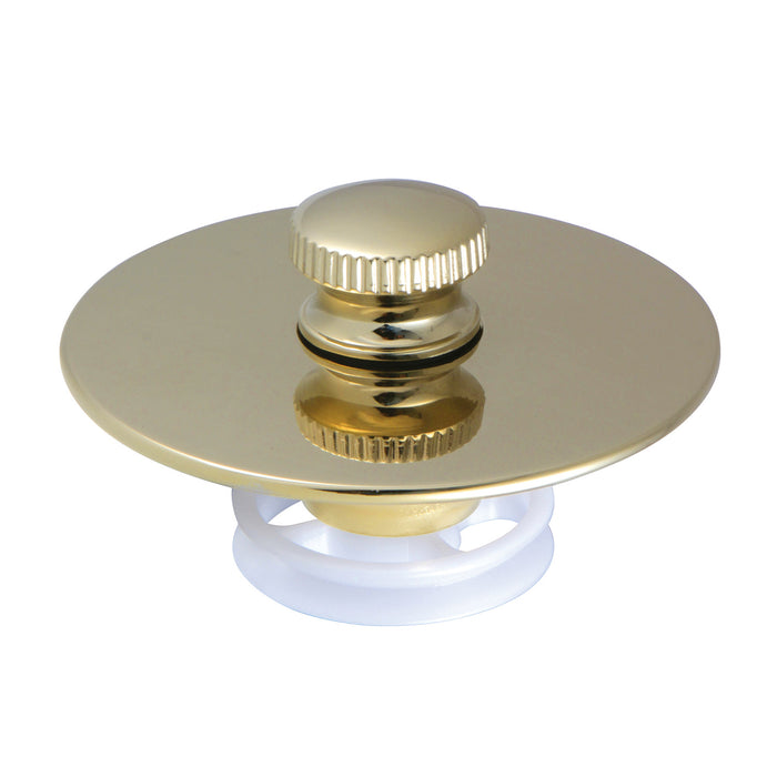 Kingston Brass DTL5304A2 Quick Cover-Up Tub Stopper, Polished Brass