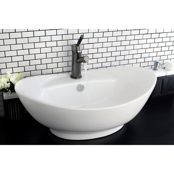 Fauceture EV4080 Harmon Vessel Sink, White