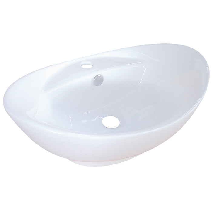 Fauceture EV4080 Harmon Vessel Sink, White