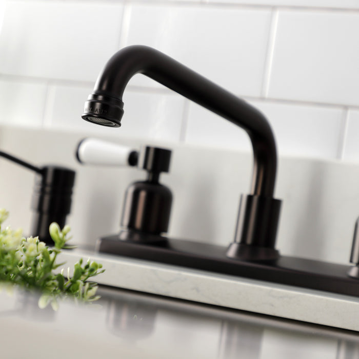 Kingston Brass FB2135DPL Paris 8-Inch Centerset Kitchen Faucet, Oil Rubbed Bronze