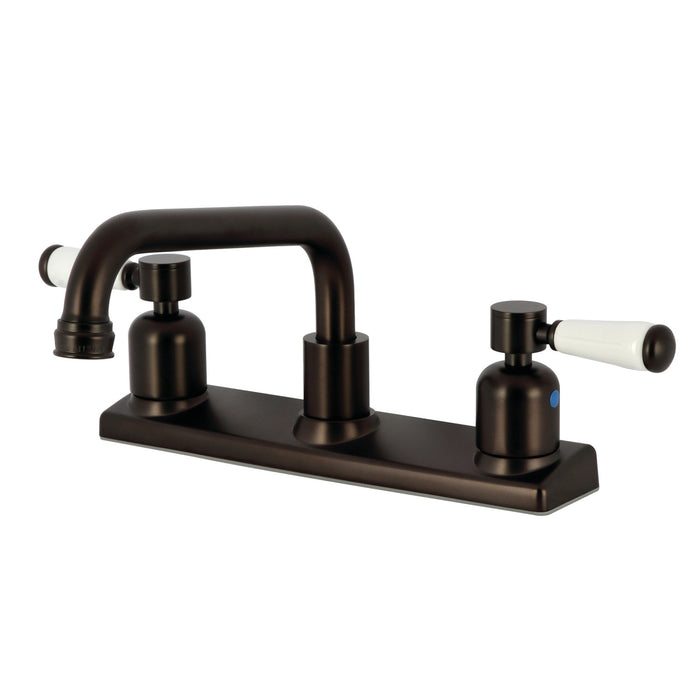 Kingston Brass FB2135DPL Paris 8-Inch Centerset Kitchen Faucet, Oil Rubbed Bronze