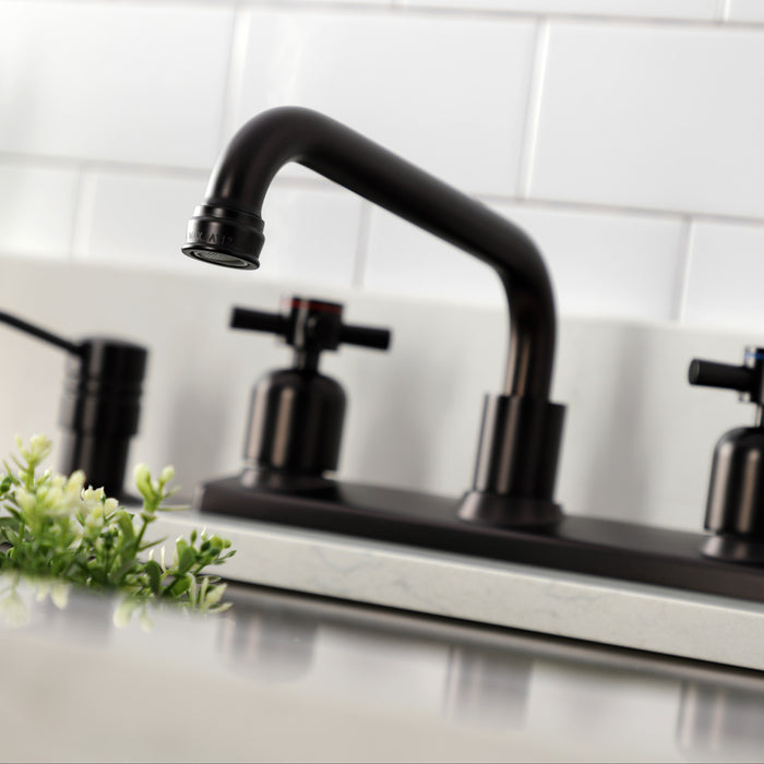 Kingston Brass FB2135DX Concord 8-Inch Centerset Kitchen Faucet, Oil Rubbed Bronze