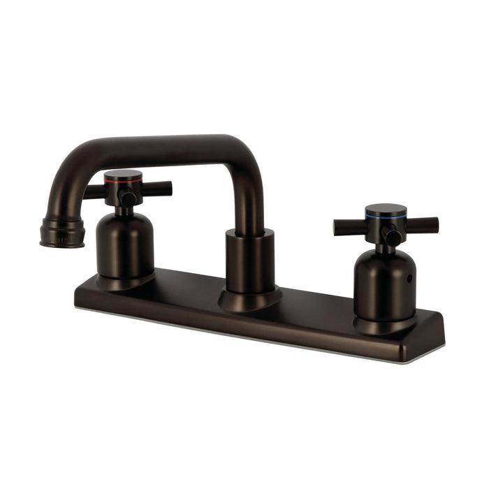 Kingston Brass FB2135DX Concord 8-Inch Centerset Kitchen Faucet, Oil Rubbed Bronze