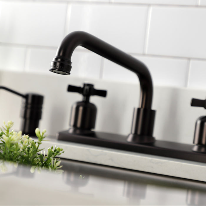 Kingston Brass FB2135ZX Millennium 8-Inch Centerset Kitchen Faucet, Oil Rubbed Bronze