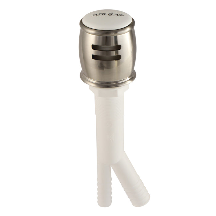 Kingston Brass K511SN Heritage Dishwasher Air Gap, Brushed Nickel