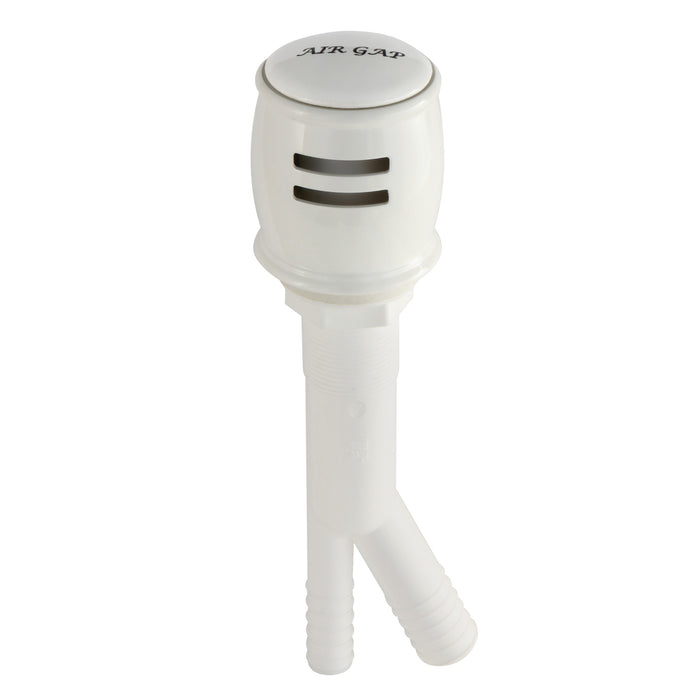 Kingston Brass K511WH Heritage Dishwasher Air Gap, White