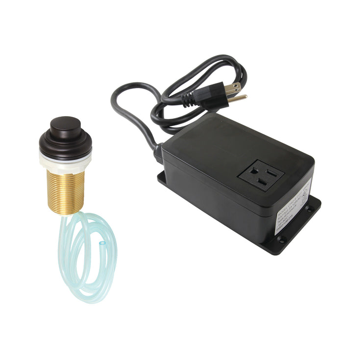 Kingston Brass KATSK215 Gourmetier Single Outlet Garbage Disposal Air Switch Kit, Oil Rubbed Bronze