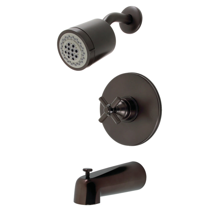 Kingston Brass KB6695EX Elinvar Tub and Shower Faucet, Oil Rubbed Bronze