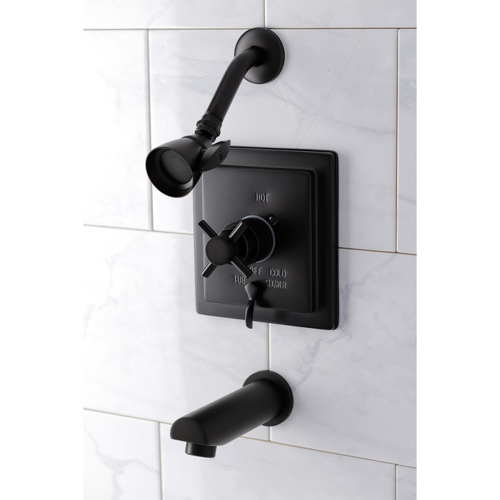 Kingston Brass KB86550DX Tub and Shower Faucet, Oil Rubbed Bronze