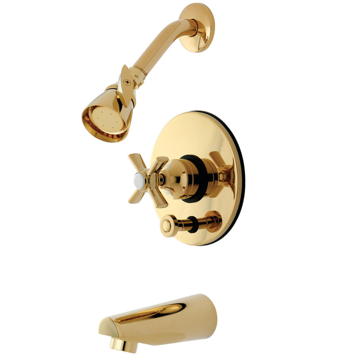 Kingston Brass KB86920ZX Tub/Shower Faucet, Polished Brass