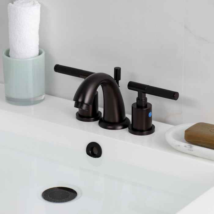 Kingston Brass KB8915CKL Kaiser Widespread Bathroom Faucets with Pop-Up Drain, Oil Rubbed Bronze