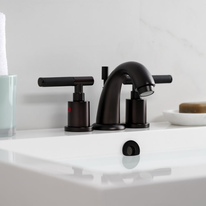 Kingston Brass KB8915CKL Kaiser Widespread Bathroom Faucets with Pop-Up Drain, Oil Rubbed Bronze