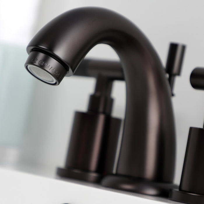 Kingston Brass KB8915CKL Kaiser Widespread Bathroom Faucets with Pop-Up Drain, Oil Rubbed Bronze