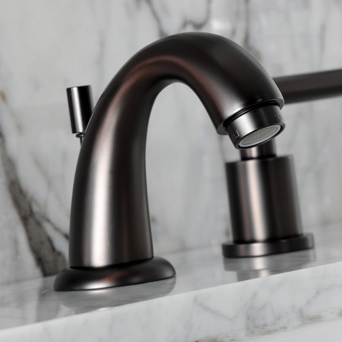 Kingston Brass KB8915CML Manhattan Widespread Bathroom Faucets with Pop-Up Drain, Oil Rubbed Bronze