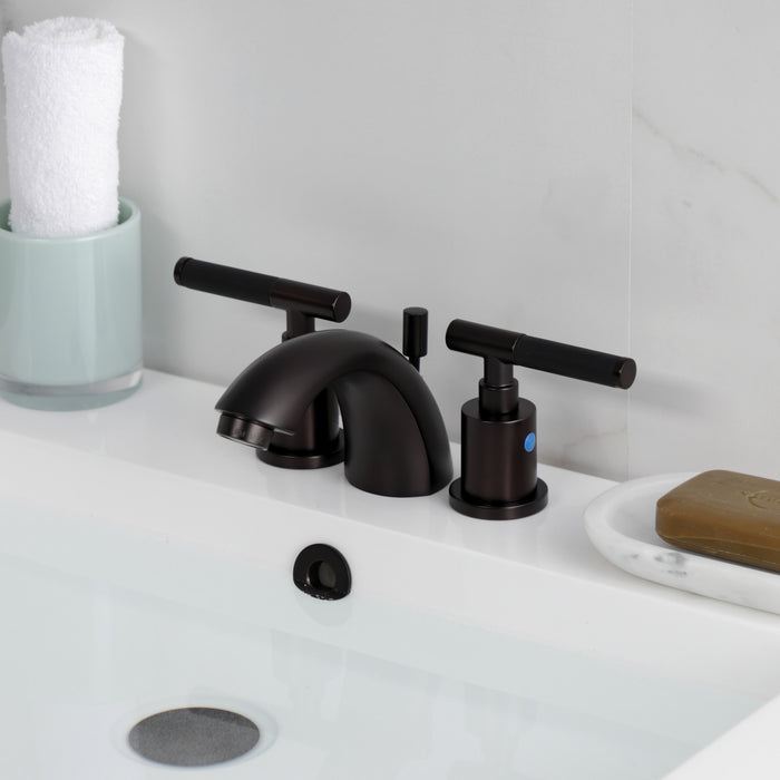 Kingston Brass KB8955CKL Kaiser Mini-Widespread Bathroom Faucet with Pop-Up Drain, Oil Rubbed Bronze