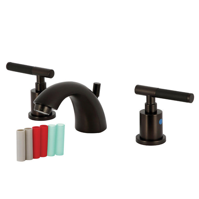 Kingston Brass KB8955CKL Kaiser Mini-Widespread Bathroom Faucet with Pop-Up Drain, Oil Rubbed Bronze