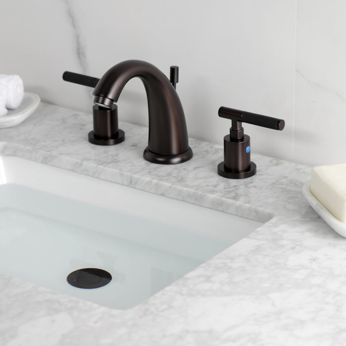 Kingston Brass KB8985CKL Kaiser Widespread Bathroom Faucets with Pop-Up Drain, Oil Rubbed Bronze