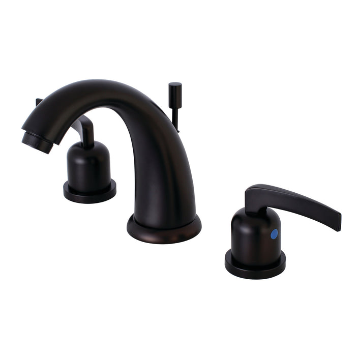 Kingston Brass KB8985EFL 8 in. Widespread Bathroom Faucet, Oil Rubbed Bronze