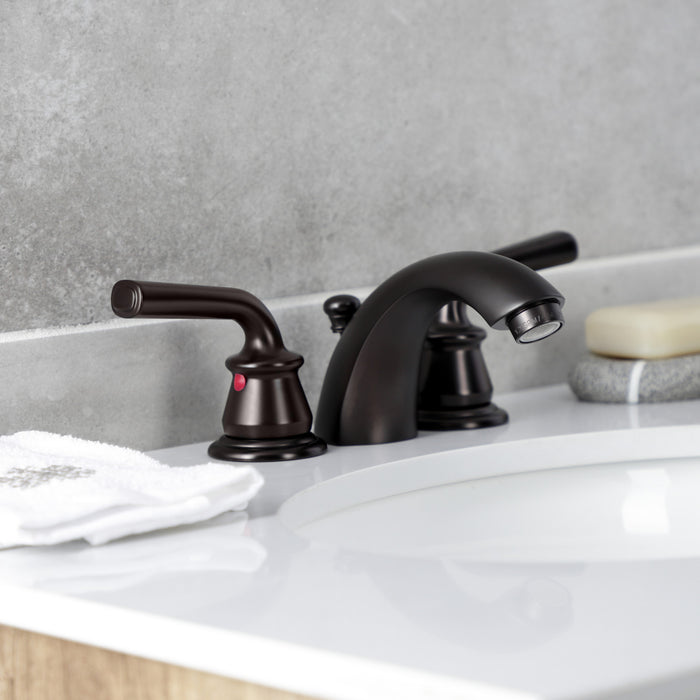 Kingston Brass KB955RXL Restoration Mini-Widespread Bathroom Faucet, Oil Rubbed Bronze