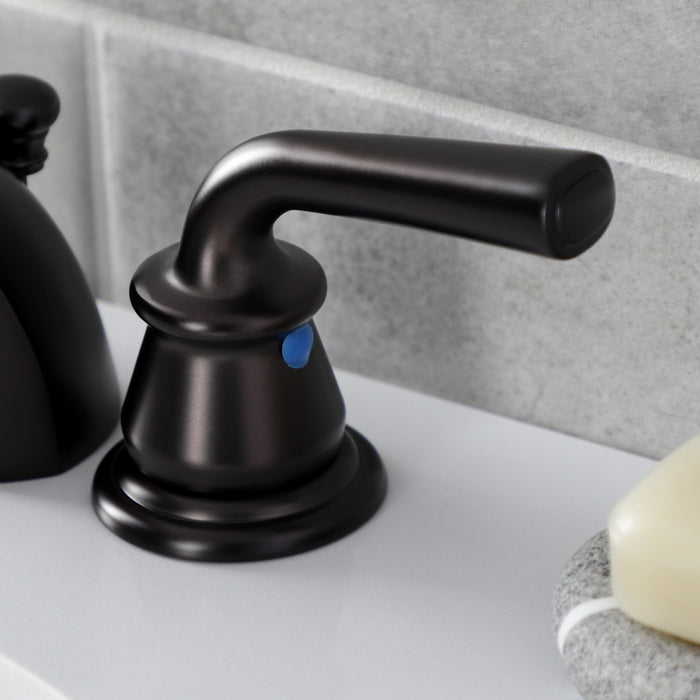 Kingston Brass KB955RXL Restoration Mini-Widespread Bathroom Faucet, Oil Rubbed Bronze