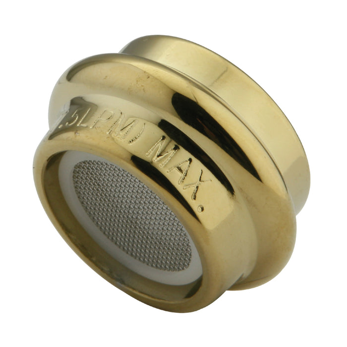 Kingston Brass KBSA1602 2.2 GPM Female Aerator, Polished Brass