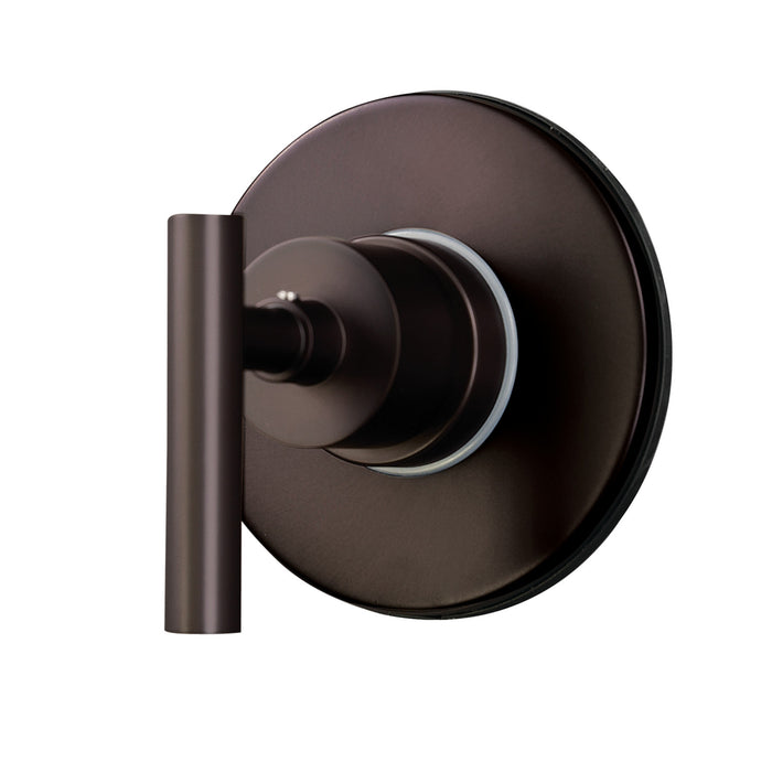 Kingston Brass KS3035CML Manhattan Single-Handle Three-Way Diverter Valve with Trim Kit, Oil Rubbed Bronze