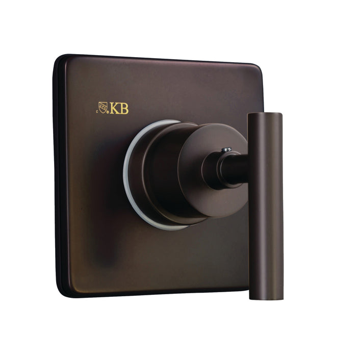 Kingston Brass KS3045CML Manhattan Single-Handle Three-Way Diverter Valve with Trim Kit, Oil Rubbed Bronze