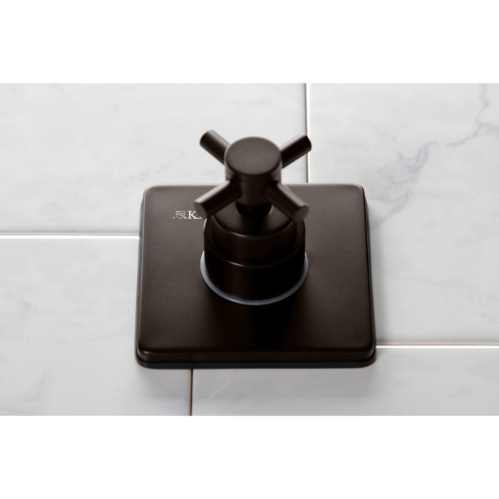 Kingston Brass KS3045DX Concord 3-Way Diverter Valve with Trim Kit, Oil Rubbed Bronze