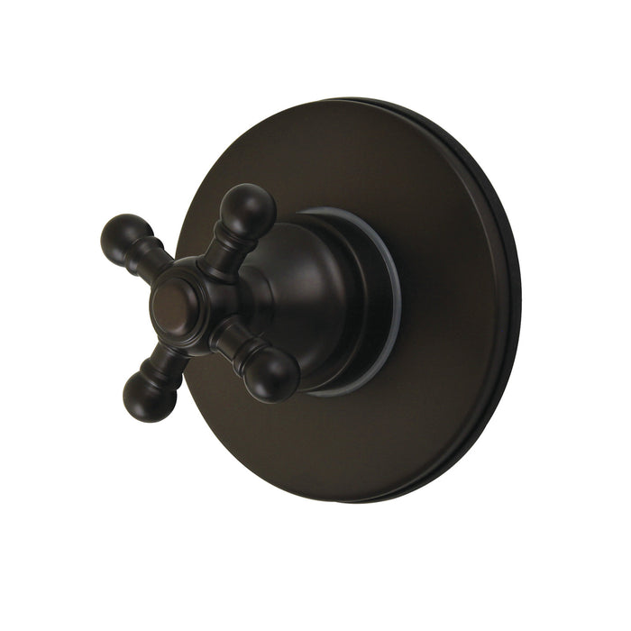 Kingston Brass KS4035BX Metropolitan Single-Handle Six-Way Diverter Valve with Trim Kit, Oil Rubbed Bronze