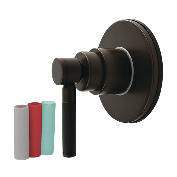 Kingston Brass KS4035DKL Kaiser Single-Handle Six-Way Diverter Valve with Trim Kit, Oil Rubbed Bronze