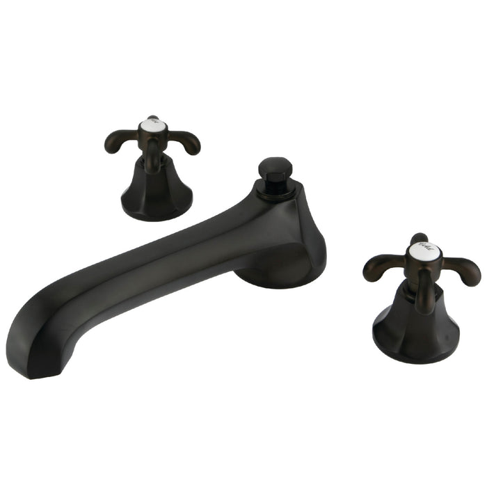 Kingston Brass KS4305TX Vintage Two-Handle Roman Tub Faucet, Oil Rubbed Bronze