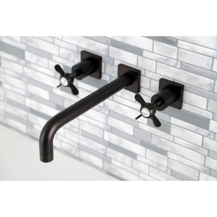 Kingston Brass KS6025BEX Essex Two-Handle Wall Mount Roman Tub Faucet, Oil Rubbed Bronze