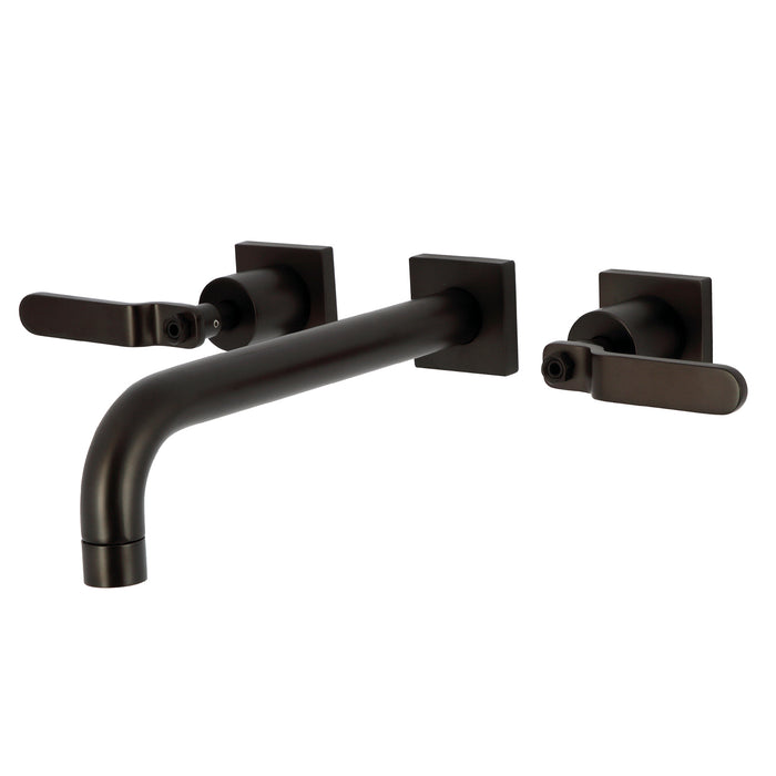 Kingston Brass KS6025KL Whitaker Two-Handle Wall Mount Roman Tub Faucet, Oil Rubbed Bronze