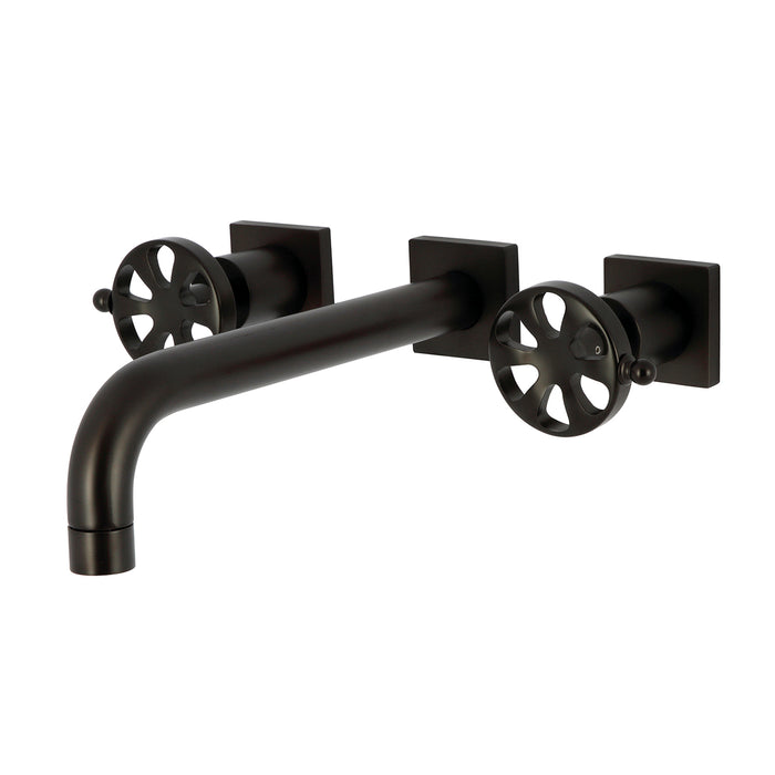 Kingston Brass KS6025RX Belknap Two-Handle Wall Mount Roman Tub Faucet, Oil Rubbed Bronze