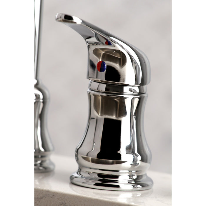 Kingston Brass KS821CSP Single-Handle Kitchen Faucet, Polished Chrome