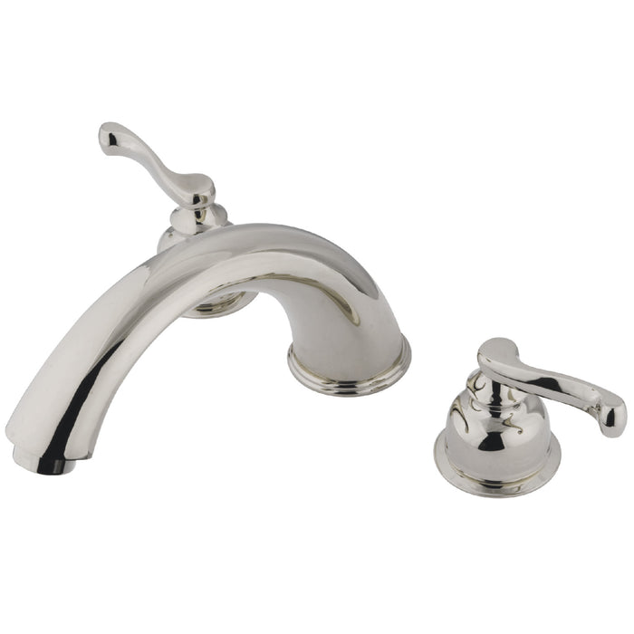 Kingston Brass KS8368FL Royale Two-Handle Roman Tub Faucet, Brushed Nickel