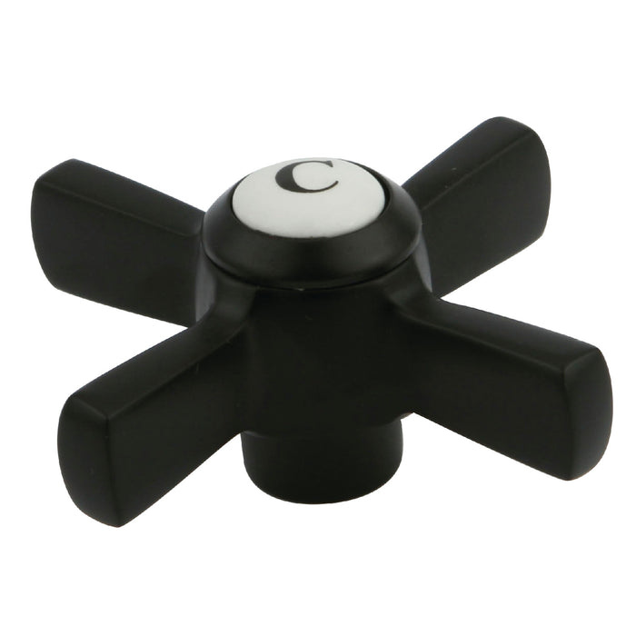 Kingston Brass KSH2955ZXC Cold Metal Cross Handle, 3/8" X 30PT, Oil Rubbed Bronze