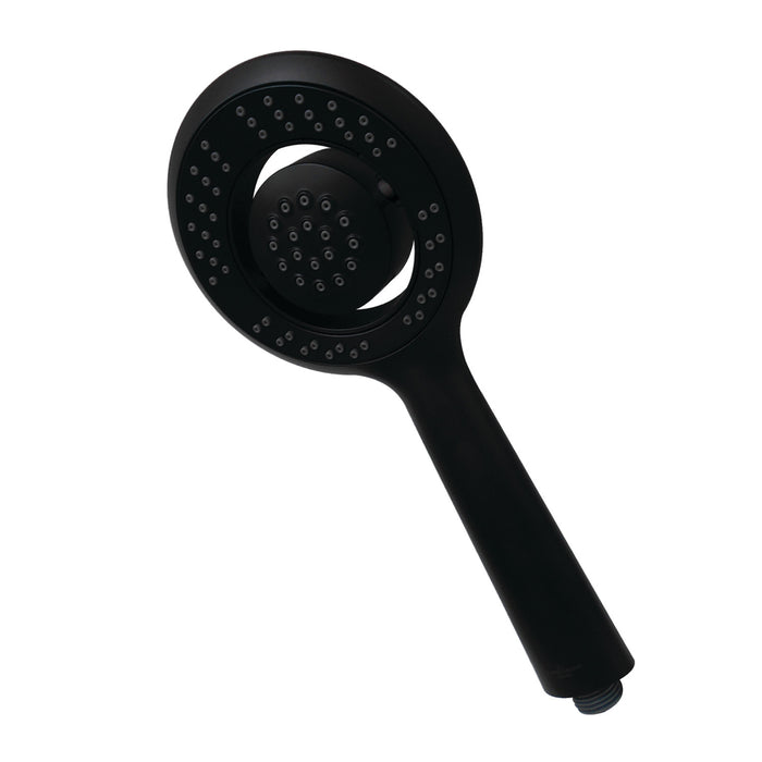 Kingston Brass KXH441A0 Shower Scape 4-Function Hand Shower, Matte Black