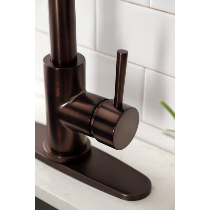 Gourmetier LS8625DL Concord Single-Handle Pull-Down Kitchen Faucet, Oil Rubbed Bronze