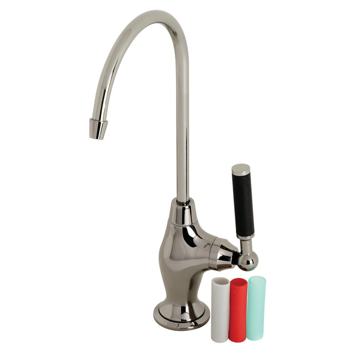 Kingston Brass NS3190DKL Water Onyx Restoration Water Filtration Faucet, Black Stainless Steel