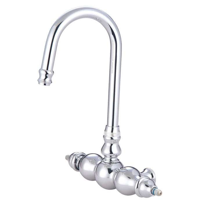 Kingston Brass ABT300-1 Vintage Gooseneck Faucet, Polished Chrome