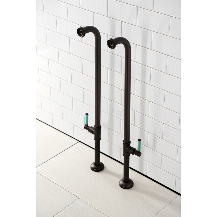 Kingston Brass AE810S5DKL Concord Freestanding Tub Supply Line, Oil Rubbed Bronze