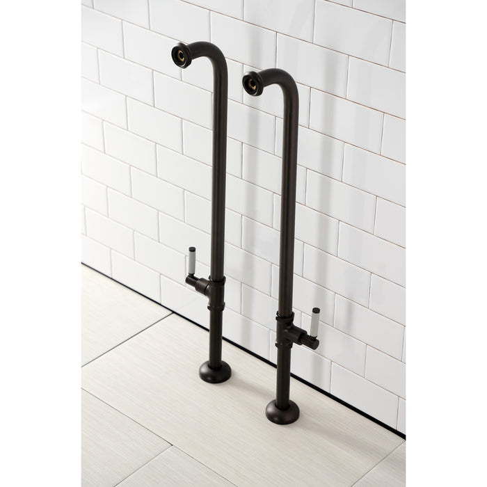 Kingston Brass AE810S5DKL Concord Freestanding Tub Supply Line, Oil Rubbed Bronze