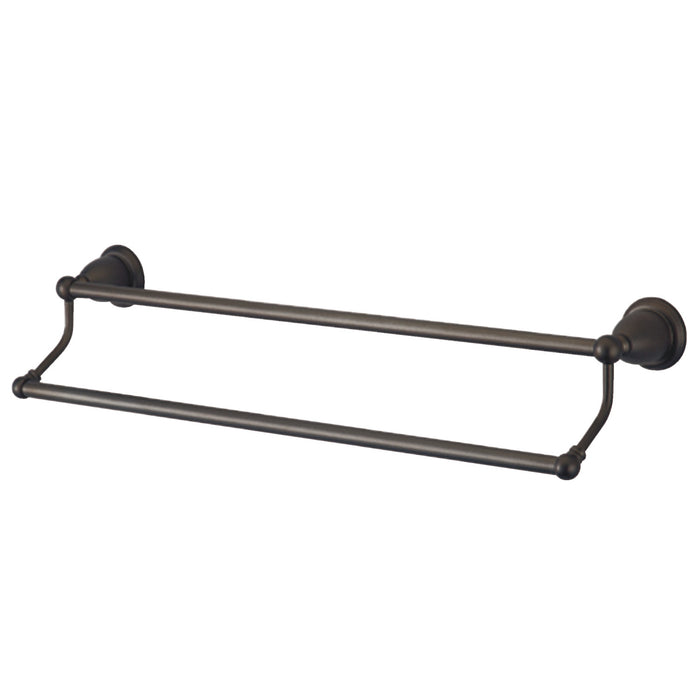 Kingston Brass BA175318ORB Heritage 18" Dual Towel Bar, Oil Rubbed Bronze